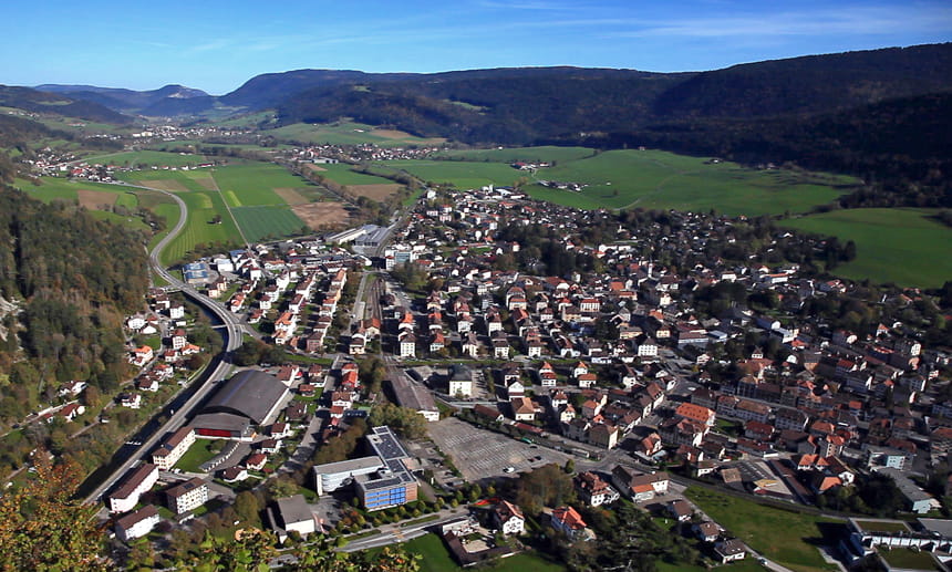 Fleurier au Val-de-Travers, Suisse