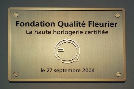 Inauguration de la Fondation Qualité Fleurier